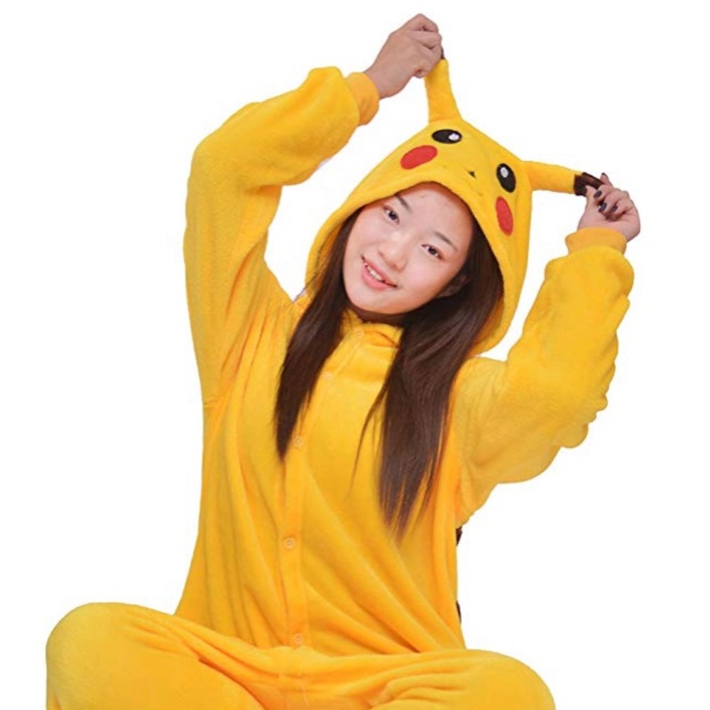 Pikachu Kigurumi Onesie Jumpsuit Pajama